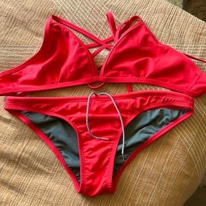 Triangle bikini set